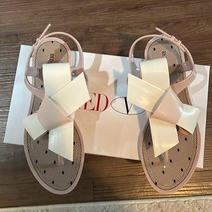 RED Valentino rubber sandals